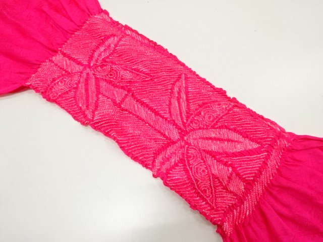 JAPANESE KIMONO / SHIBORI OBIAGE